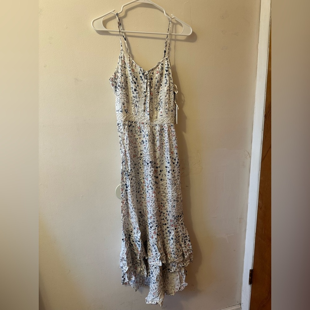 Marshalls White Floral Maxi Dress